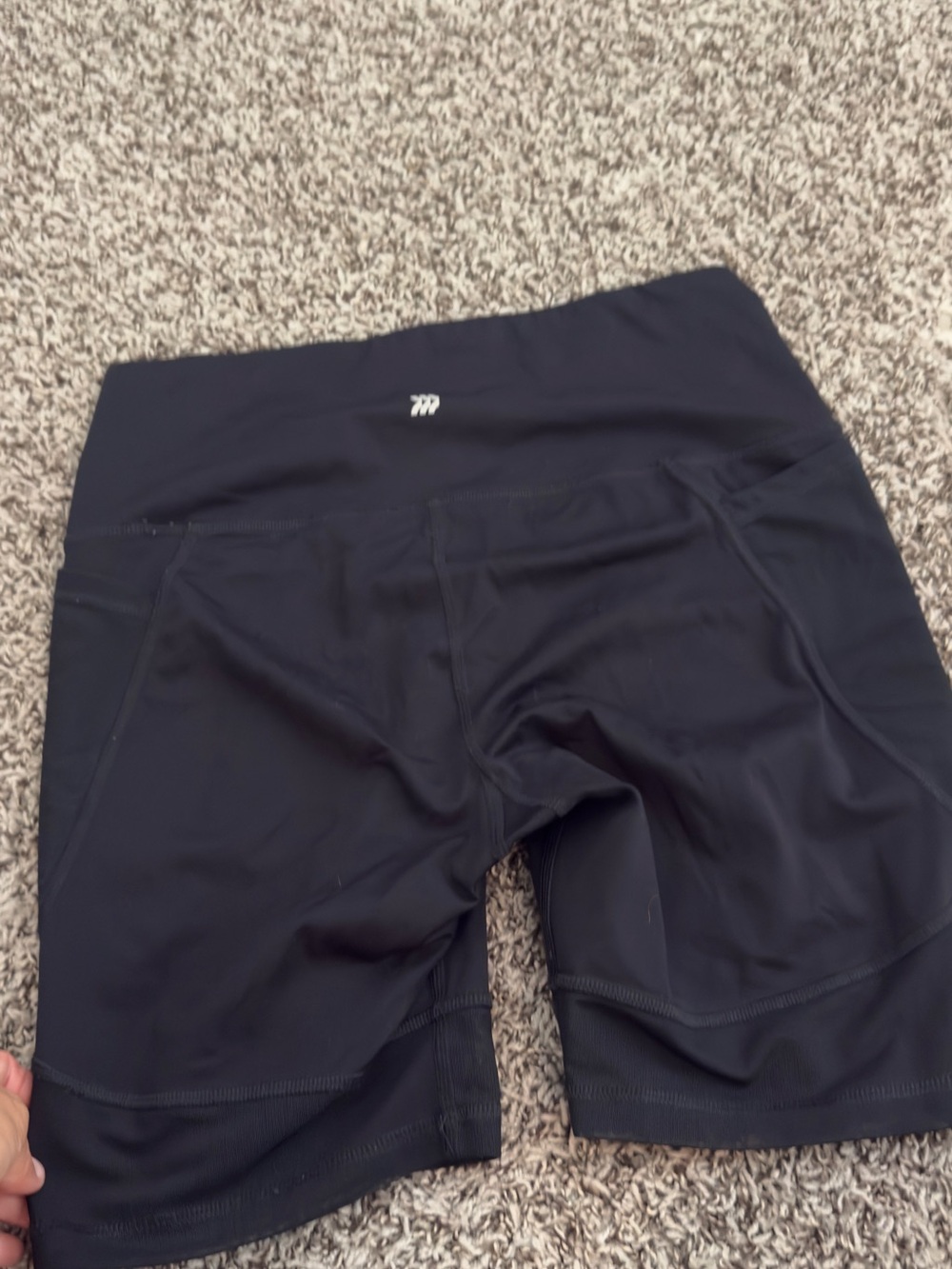 all in motion Black Women's High-Rise Bike Shorts - Picture 4 of 5